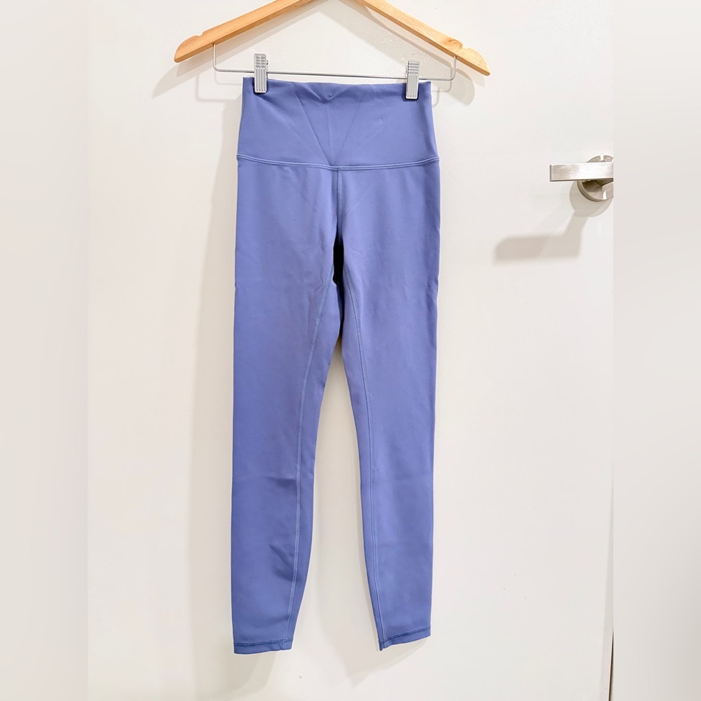 Lululemon Wunder Train High-Rise Tight 28”  leggings Blue Size 4